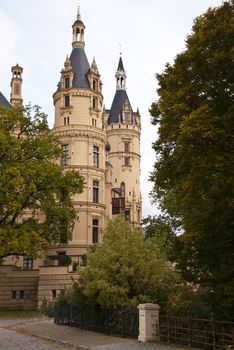 Castle of Schwerin in Germany