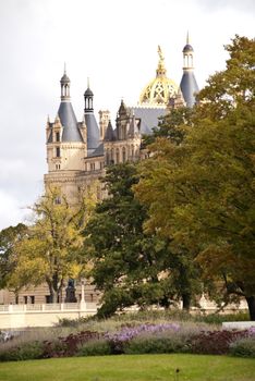 Castle of Schwerin in Germany