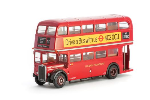 Gilbow 1:76 scale model of an AEC RT bus opertated by London Transport on Route 62