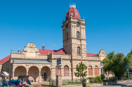 OUDTSHOORN, SOUTH AFRICA - JANUARY 2, 2015: CP Nel Museum in Oudshoorn, housed in a historic old school building, the only museum with a Synagogue inside - still in use