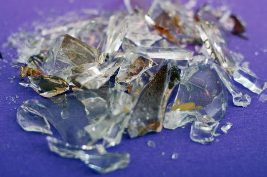 Picture of a Broken perfume bottle pieces