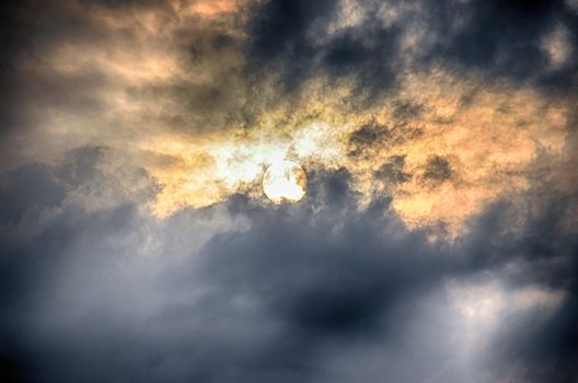 Sunset sky