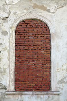 Abstract detail of the blind window