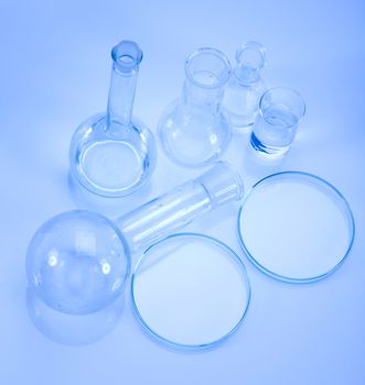 Laboratory glassware equipment, Experimental plant