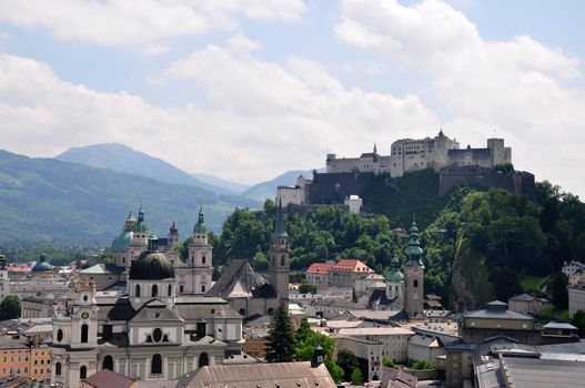 Salzburg with Festung