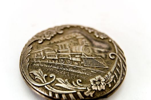 picture of old  out of order watch pocket watch 