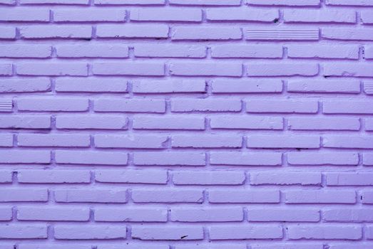 Purple Brick Wall Background/ Texture.
