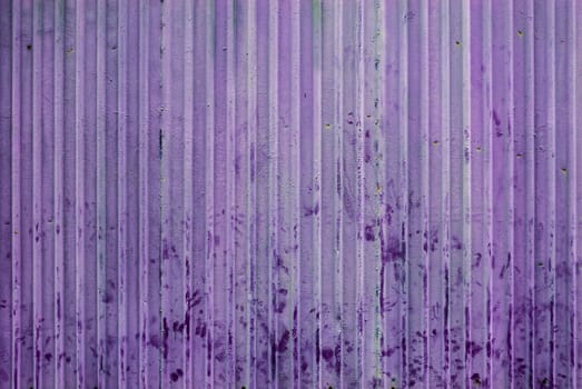 Dirty Purple Wave Metal Sheet Background/ Texture.