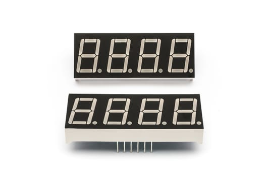 4 Digits 7-Segment Display.