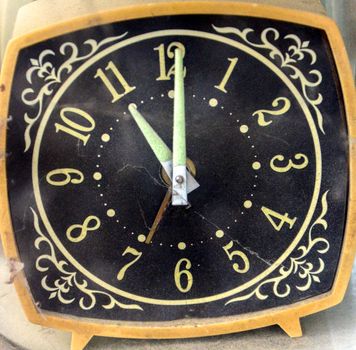 Picture of a Retro alarm clock from 1980`s