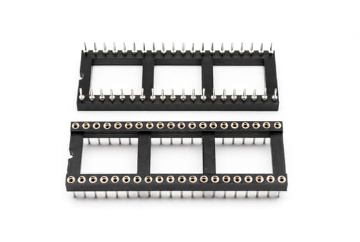 Round Hole Pin IC Sockets.