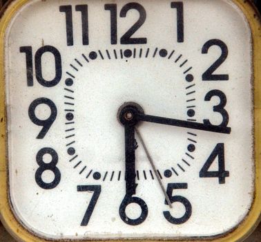 Picture of a Retro alarm clock from 1980`s