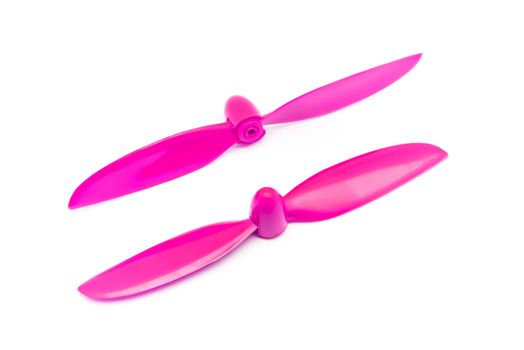 Pair of Pink Propellers for Radio Controlled Model Aircraft.
