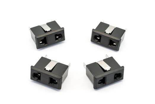Black Electrical AC Outlet Spare Part.