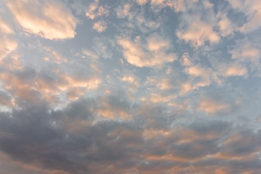 dramatic cloud over the sky with copyspace