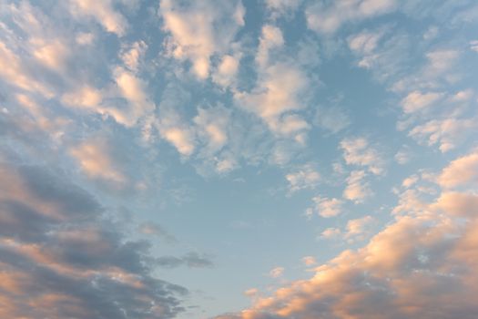 dramatic cloud over the sky with copyspace