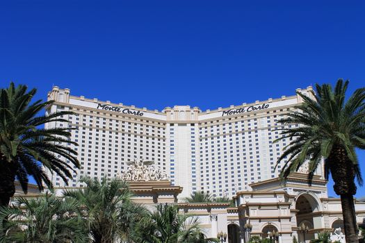 Monte Carlo Hotel and Casino on the famous Strip in Las Vegas, Nevada