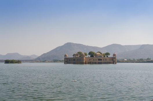 Jal Mahal in Man Sagar Lake, Jaipur, Rajasthan