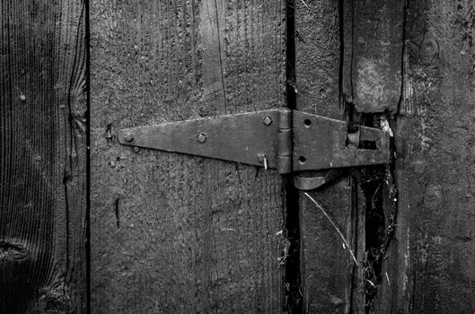 Detail of an abandoned barn in Northern California, USA.