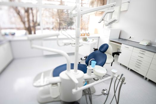 Dental office, bright colorful tone concept