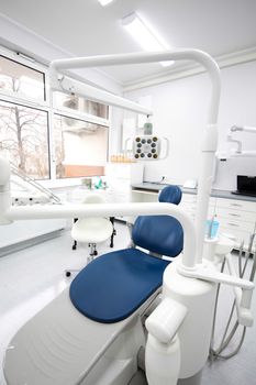 Dentistry office, bright colorful tone concept