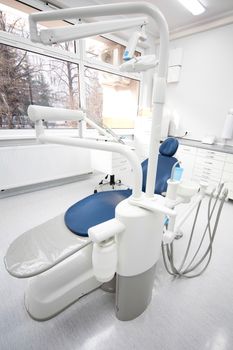 Dental office, bright colorful tone concept