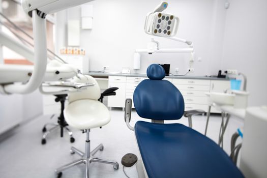 Dentistry office, bright colorful tone concept