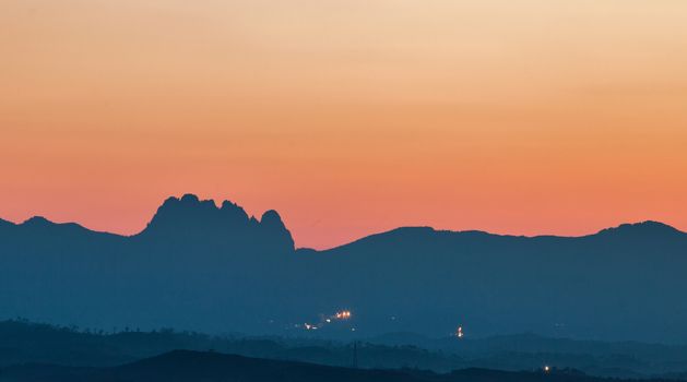 Five Fingers Mountains from North Cyprus