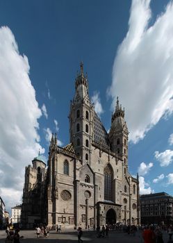 Panorama with St. Stephen's Cathedral, Vienna