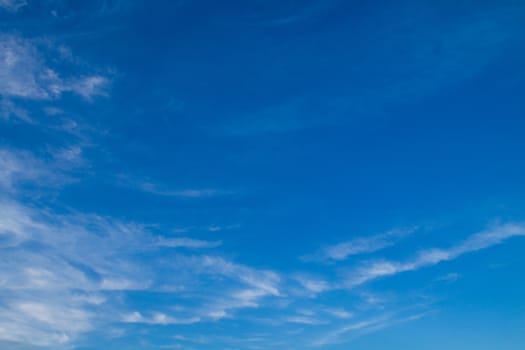 View white cloud with blue sky background