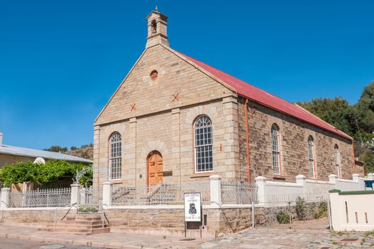 COLESBERG, SOUTH AFRICA - DECEMBER 1, 2014: The historic old Reformed Church was built in 1862