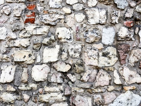 Stone seamless pattern. Old brick fence texture