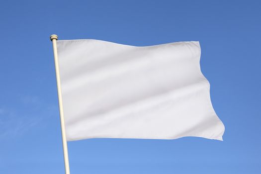 The white flag is an internationally recognized symbol of surrender, truce, or a desire to parley.