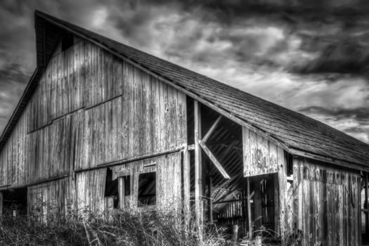 An abandoned barn in Northern California, USA.