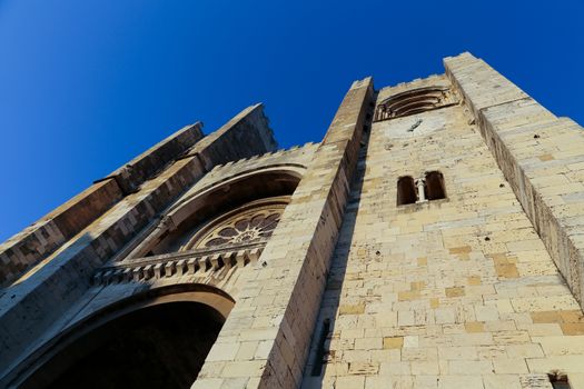 Se Cathedral (The Patriarchal Cathedral of St. Mary Major) in Lisbon, Portugal