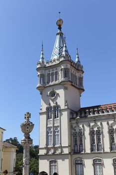 The Sintra National Palace in Sintra, Portugal
