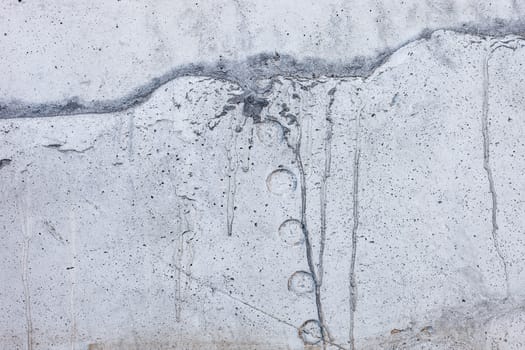 Concrete surface with rich and various texture.