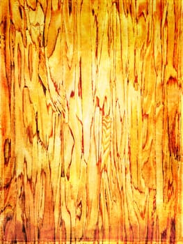 Vintage orange wood background. Old wooden surface.
