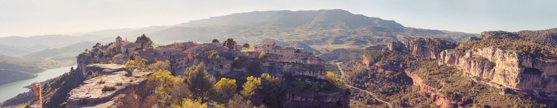 Siurana village in the province of Tarragona (Spain)