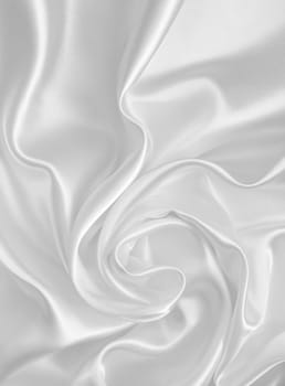 Smooth elegant white silk or satin can use as wedding background