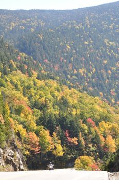 Fall Colors at the White Mountain National Forest in New Hampshire