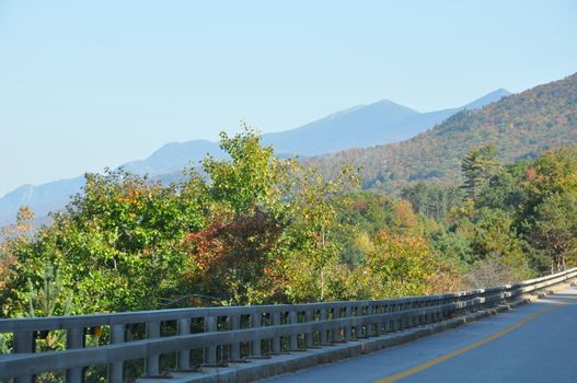 Fall Colors at the White Mountain National Forest in New Hampshire