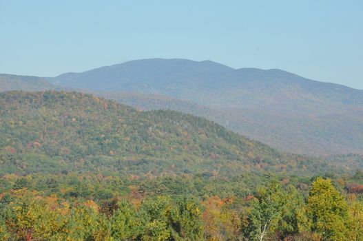 Fall Colors at the White Mountain National Forest in New Hampshire