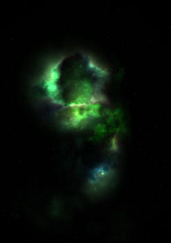 Star field in space a nebulae and a gas congestion. "Elements of this image furnished by NASA".