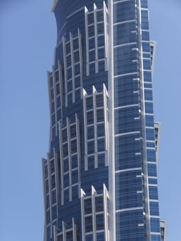 JW Marriott Marquis Dubai, UAE. It is the worlds tallest hotel, a 72-storey, 355 m (1,165 ft) twin-tower skyscraper complex.