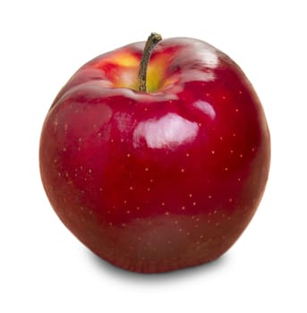 Red apple isolated on white