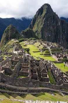 The Inca citadel of Machu Picchu in Peru, South America.