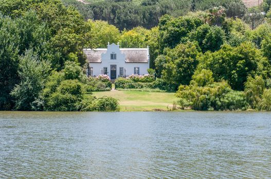 KUILS RIVER, SOUTH AFRICA - DECEMBER 15, 2014: Restaurant on the wine farm Zevenwacht, one of numerous wine farms in the vicinity