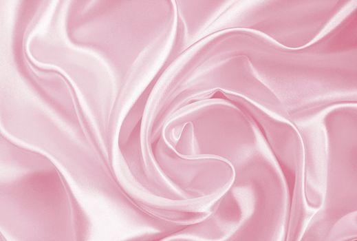 Smooth elegant pink silk or satin can use as wedding background