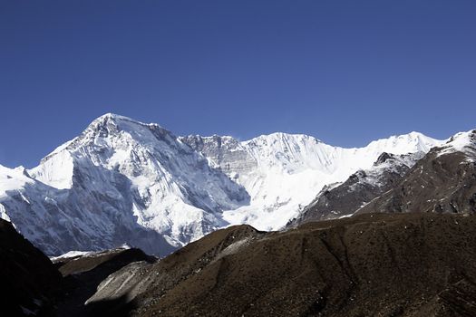 view of cho oyu mountain